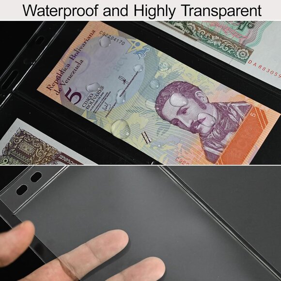 Coin Collection Book Holder for Collectors,428 Pockets Coin Collection Supplies - Picture 6 of 6